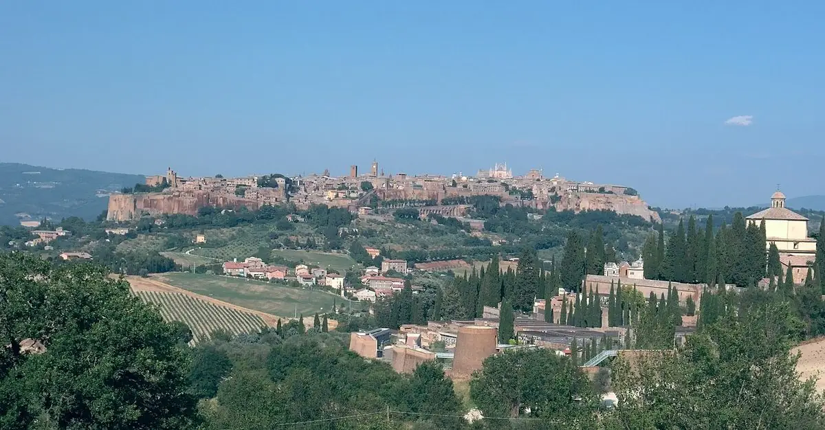 Affreschi di Signorelli a Orvieto Umbria Italy