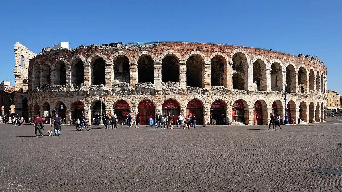 Arena di Verona fuori stagione Veneto Italy