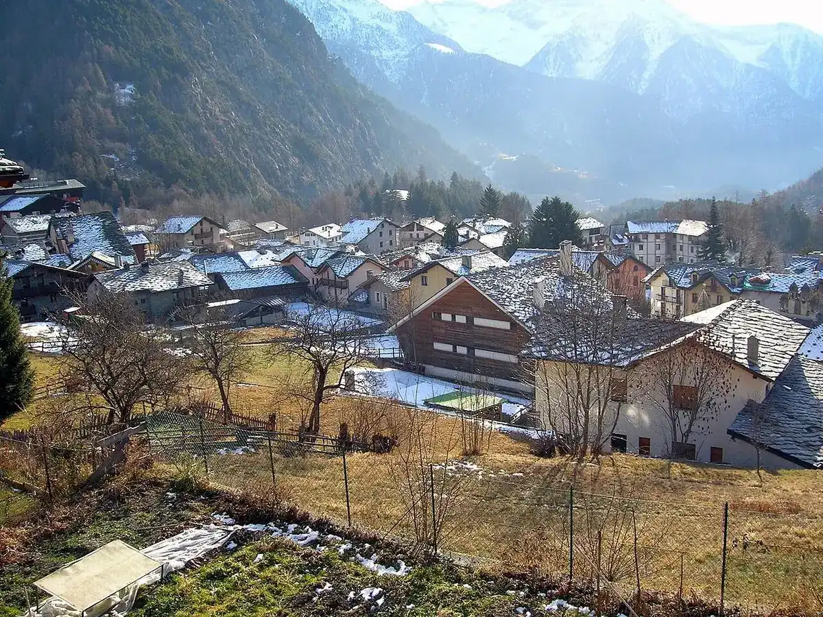 Brusson Aosta Valley Italy