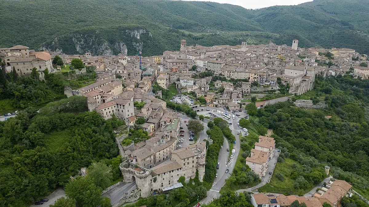 Corsa all'Anello di Narni Umbria Italy