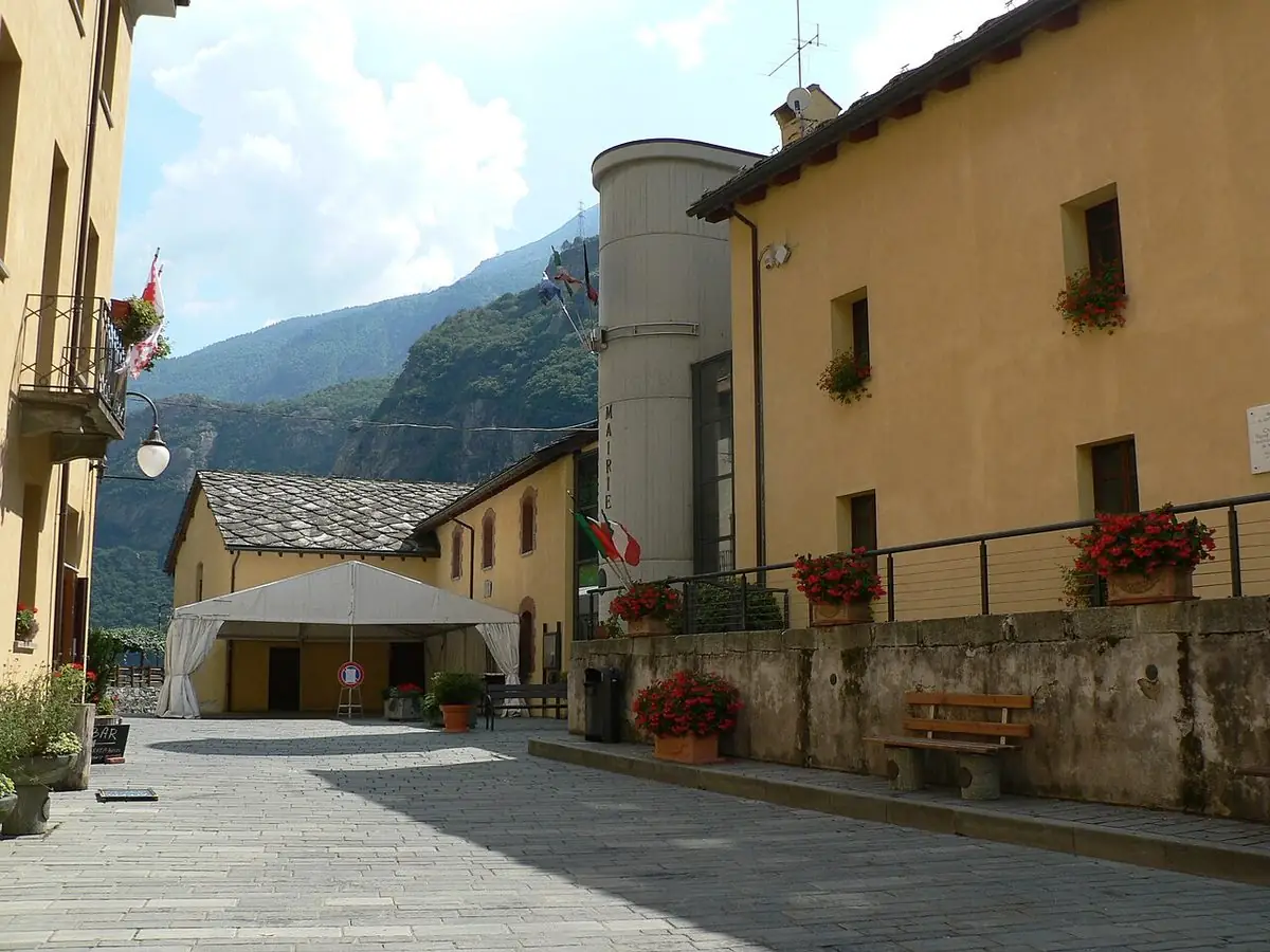 Marché au Fort di Bard Aosta Valley Italy
