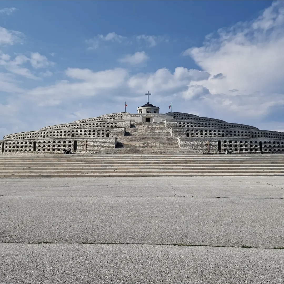 The military memorial on Monte Grappa