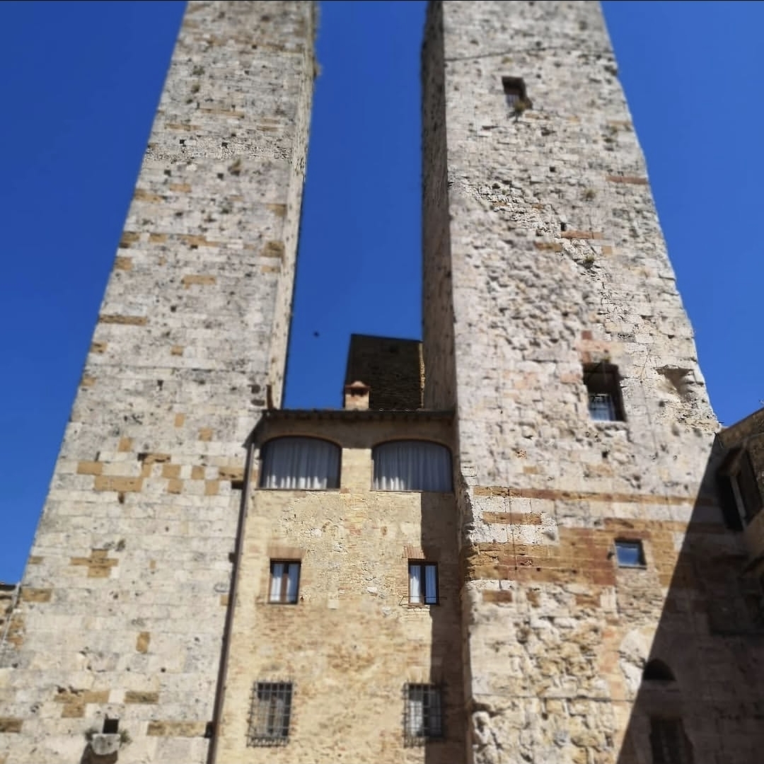 San Gimignano Medieval Towers Tuscany Italy